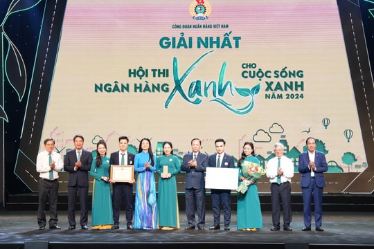 BIDV giành giải Nhất Hội thi "Ngân hàng xanh cho cuộc sống xanh"