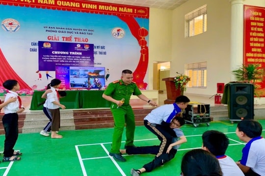 Tuyên truyền, hướng dẫn kỹ năng về chữa cháy tại trường học
