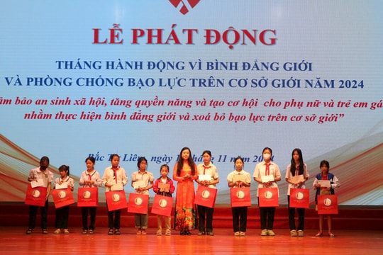 Quận Bắc Từ Liêm phát động Tháng hành động vì bình đẳng giới