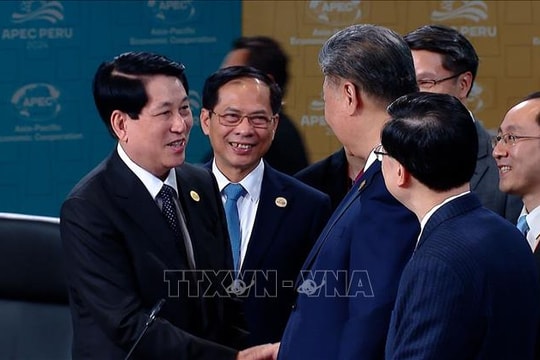 APEC 2024: Chủ tịch nước Lương Cường gặp lãnh đạo các nền kinh tế