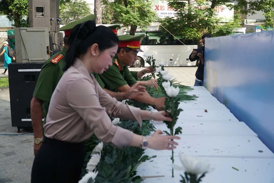 TP Hồ Chí Minh tổ chức lễ tưởng niệm người tử vong do tai nạn giao thông