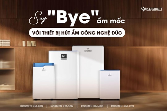 4 máy hút ẩm bảo vệ sức khỏe cho mùa nồm năm 2025