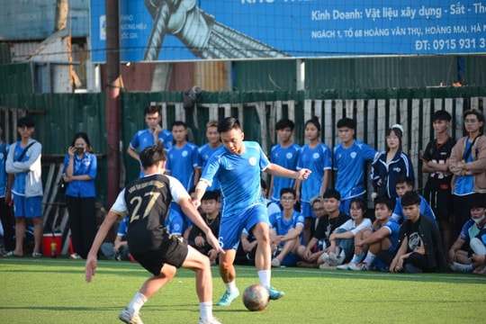Giải bóng đá sinh viên trường Đại học Mở Hà Nội: Lộ diện nhà vô địch sau 48 trận bóng đầy kịch tính