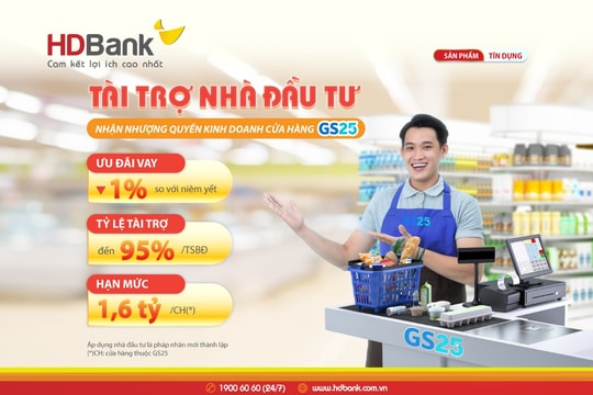 Hợp tác với GS25, HDBank tiếp tục phát triển mạnh mẽ mảng bán lẻ