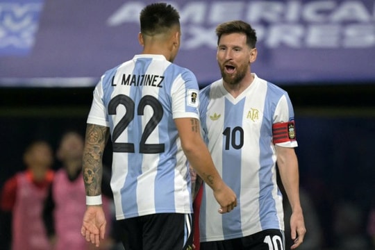 Vòng loại World Cup 2026 khu vực Nam Mỹ: Messi kiến tạo để Martinez ghi bàn