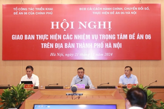 Hà Nội Tạo nguồn hứng khởi cho các địa phương triển khai Đề án 06