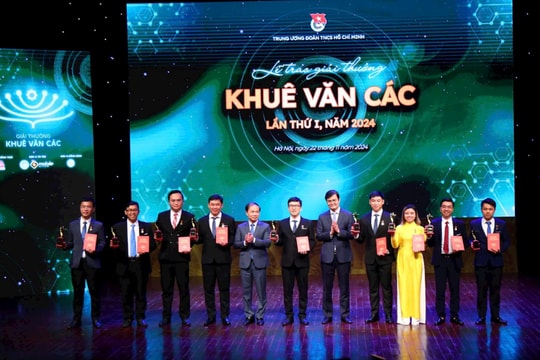 9 nhà khoa học trẻ được nhận giải thưởng Khuê Văn Các