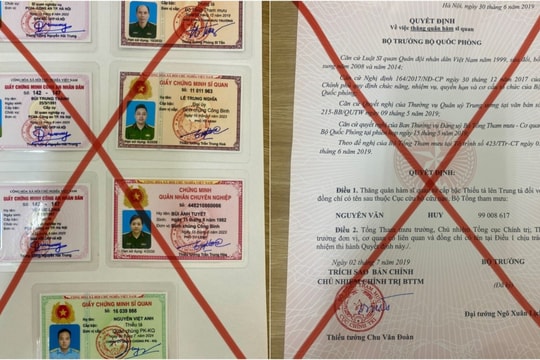 Thủ đoạn làm giả "thẻ ngành" để lập hồ sơ vay tiền ngân hàng