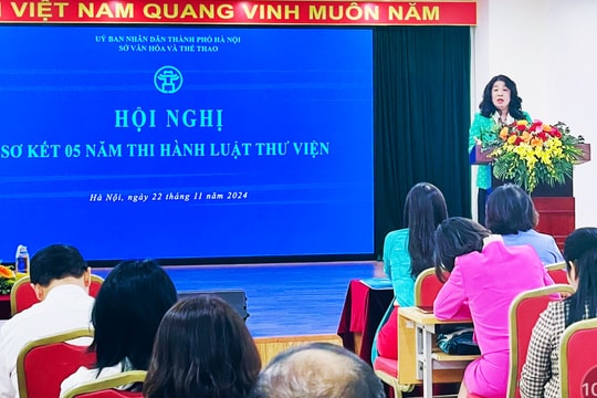 5 năm thi hành Luật Thư viện: Thúc đẩy phát triển văn hóa đọc Thủ đô