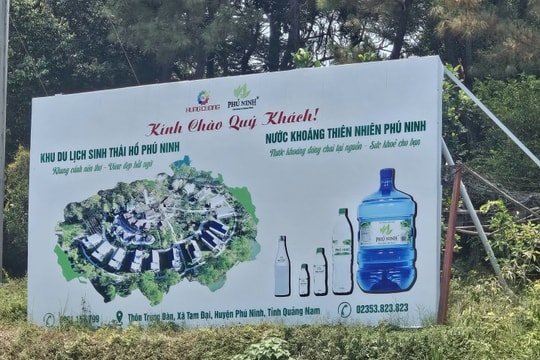 Quảng Nam Kiểm tra hoạt động khai thác nước khoáng của Công ty Hùng Cường