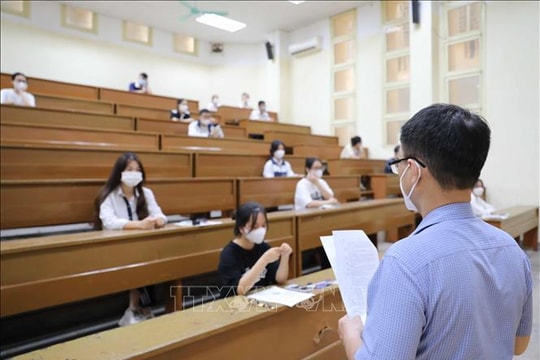 Dự thảo Quy chế tuyển sinh đại học: Quy đổi điểm trúng tuyển các phương thức về thang điểm chung