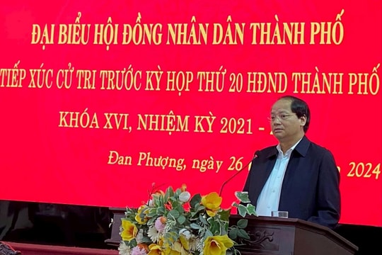 Cử tri Đan Phượng: Đẩy nhanh tiến độ thẩm định bảng giá đất phục vụ tái định cư