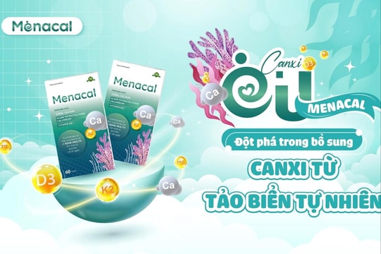 Canxi EU Menacal: Đột phá trong bổ sung canxi từ tảo biển tự nhiên