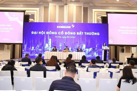 Eximbank tổ chức thành công Đại hội đồng cổ đông bất thường năm 2024