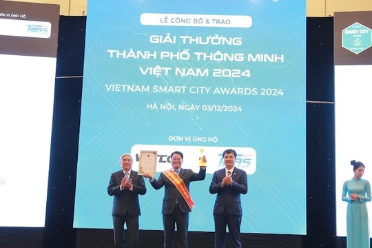 Hà Nội nhận 2 giải thưởng về thành phố thông minh