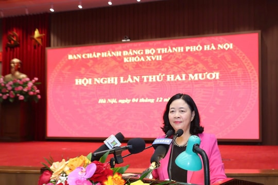 Hội nghị BCH Đảng bộ TP Hà Nội lần thứ 20 Quán triệt tinh thần đổi mới, sắp xếp tinh gọn bộ máy