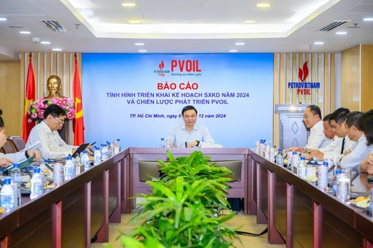 11 tháng năm 2024, PVOIL ước đạt tổng doanh thu trên 120.000 tỷ đồng