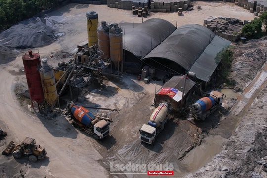 Các bến, bãi, trạm trộn bê tông không phép ở Sóc Sơn - Kỳ 4: "Quả bóng" trách nhiệm
