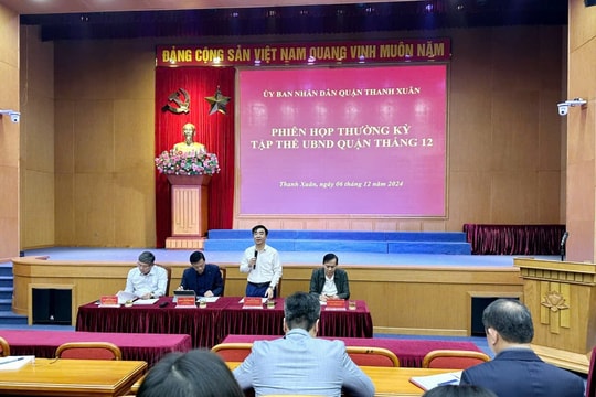 Quận Thanh Xuân cơ bản hoàn thành và vượt các chỉ tiêu phát triển kinh tế - xã hội