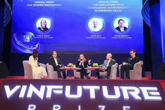 Các chủ nhân Giải thưởng VinFuture 2024 truyền cảm hứng và tình yêu nghiên cứu khoa học