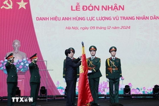 Viện Hàng không Vũ trụ Viettel đón nhận danh hiệu Anh hùng Lực lượng vũ trang nhân dân