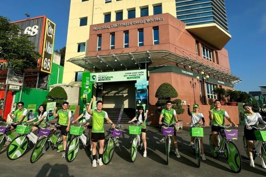 Tuổi trẻ Vietcombank xung kích, tình nguyện vì sự phát triển bền vững