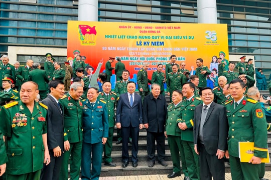 Quận Đống Đa kỷ niệm 80 năm Ngày thành lập Quân đội nhân dân Việt Nam