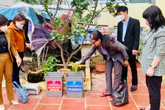 Hà Nội: Mỗi xã xây dựng ít nhất 1 mô hình nông dân tham gia bảo vệ môi trường