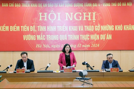 Quyết tâm khởi công đường cao tốc Vành đai 4 trong quý II-2025