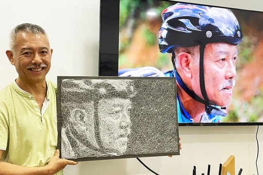 Vẽ tranh từ chỉ, tạo hình từ dây