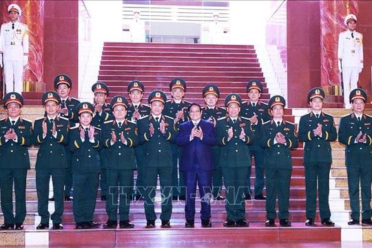 Thủ tướng Phạm Minh Chính: Xây dựng Học viện Quốc phòng vươn tầm thế giới
