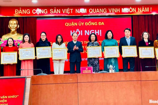 Năm 2024, quận Đống Đa có 546 mô hình “Dân vận khéo”