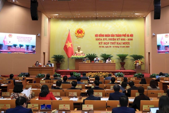 Thông qua nghị quyết Quy định thực hiện vùng phát thải thấp trên địa bàn thành phố Hà Nội