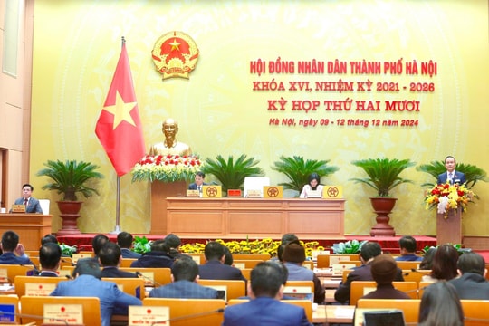 Bế mạc kỳ họp thứ 20 HĐND thành phố Hà Nội