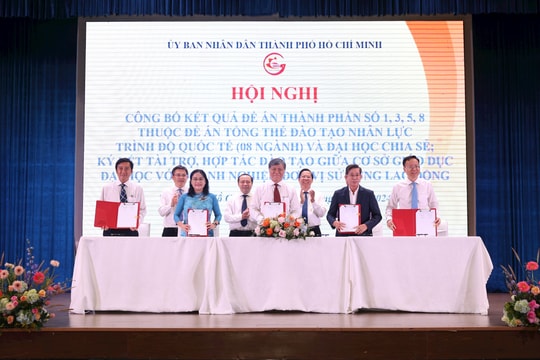 TP Hồ Chí Minh: Công bố kết quả 4 đề án thành phần đào tạo nhân lực trình độ quốc tế 8 ngành