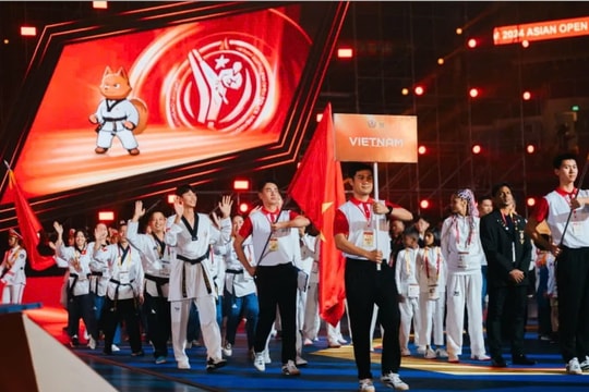 Vietcombank đồng hành cùng Giải Taekwondo Cảnh sát châu Á mở rộng năm 2024