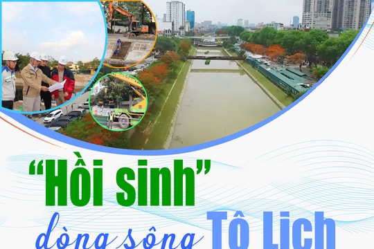 Bài đầu: “Hồi sinh” dòng sông Tô Lịch