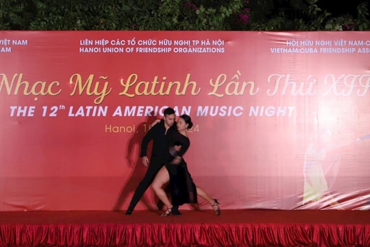 Sôi động đêm nhạc Mỹ Latinh tại Hà Nội