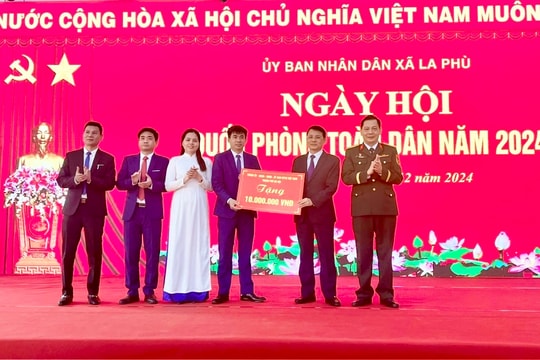 Xã La Phù tổ chức Ngày hội Quốc phòng toàn dân