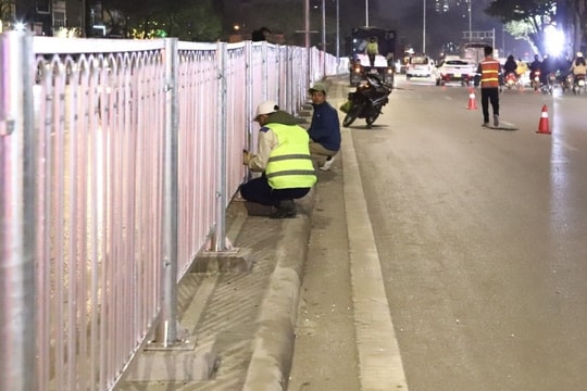 Chỉnh trang nhiều tuyến phố: Vừa thi công vừa đảm bảo giao thông thông suốt
