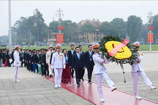 Đại hội đại biểu Hội Liên hiệp thanh niên Việt Nam bước vào ngày làm việc đầu tiên