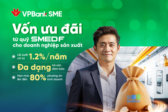 VPBank tham gia chương trình hợp tác với Quỹ SMEDF: Kênh tín dụng mới cho doanh nghiệp nhỏ và vừa