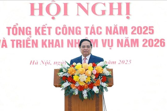 Thủ tướng Phạm Minh Chính: Ngành Xây dựng thực hiện “5 bảo đảm, 6 đột phá” để phát triển kết cấu hạ tầng đồng bộ, hiện đại