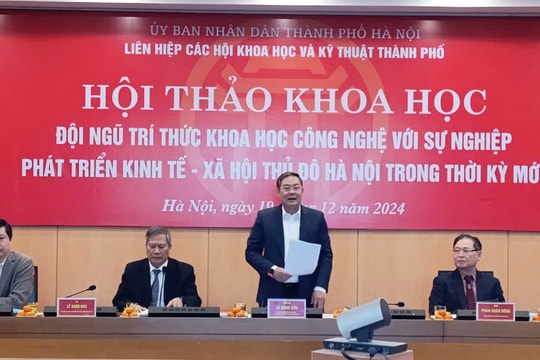 Phát huy trí tuệ đội ngũ trí thức khoa học công nghệ phát triển Thủ đô trong kỷ nguyên mới