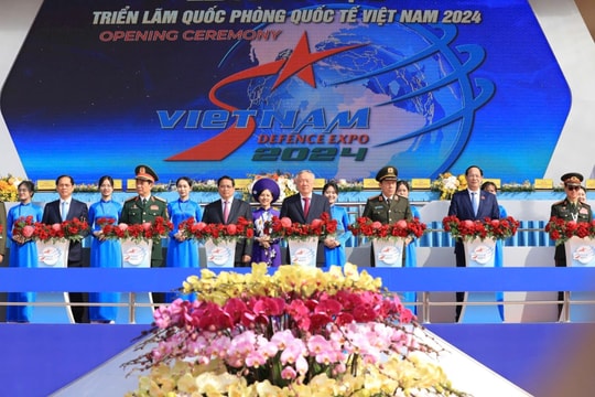 Khai mạc Triển lãm Quốc phòng quốc tế Việt Nam 2024