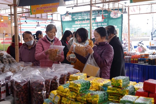 Khai mạc Tuần hàng OCOP, làng nghề, nông sản, thực phẩm an toàn năm 2024 tại huyện Thạch Thất