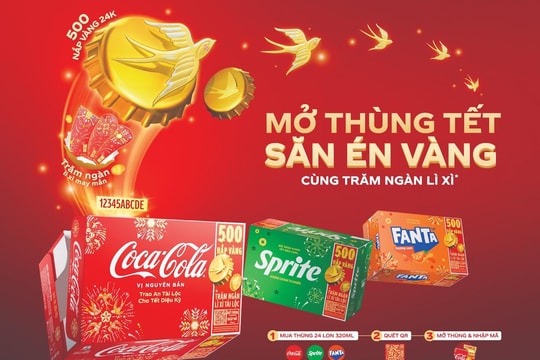 Coca-Cola tiếp tục lan tỏa tinh thần gắn kết Tết diệu kỳ