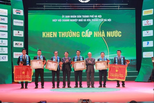 Tôn vinh 109 doanh nhân, doanh nghiệp Thủ đô tiêu biểu