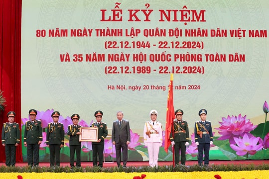 Tổ chức trọng thể Lễ kỷ niệm 80 năm Ngày thành lập Quân đội nhân dân Việt Nam