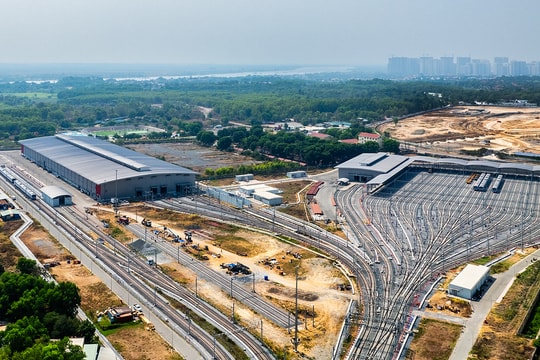 Những hình ảnh ấn tượng về quá trình hình thành tuyến metro số 1